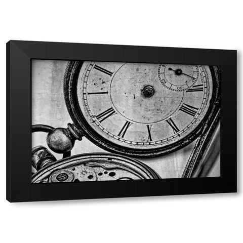 OLD-FASHIONED V Black Modern Wood Framed Art Print by Fossey, George