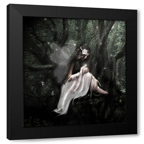 My Imortal Cathleen 2015 Black Modern Wood Framed Art Print by Babette