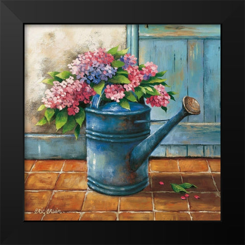 Summer Memory IV Black Modern Wood Framed Art Print by Erwin, Eric