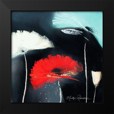 Flamenco I Black Modern Wood Framed Art Print by Robertson, Marilyn
