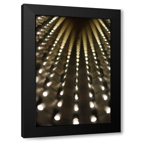Lights IV Black Modern Wood Framed Art Print with Double Matting by Carlier, Dick