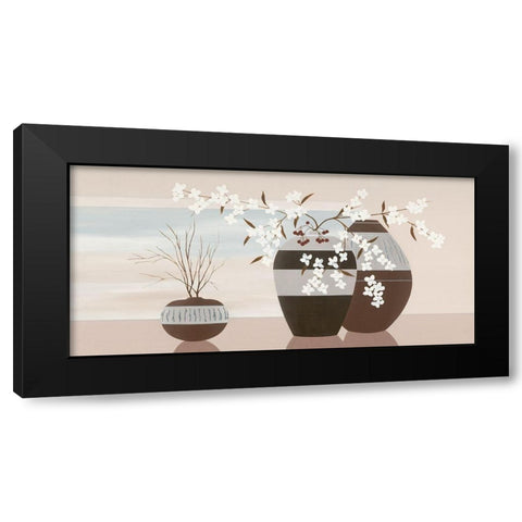 VIew From A Window II Black Modern Wood Framed Art Print with Double Matting by Sedalia, David