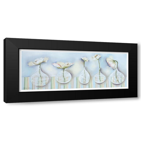 Soft Focus Black Modern Wood Framed Art Print by Robertson, Marilyn