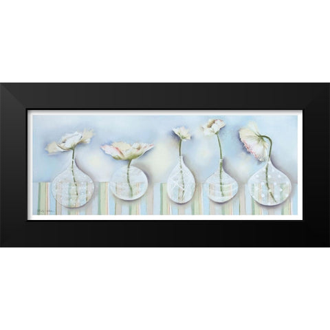 Soft Focus Black Modern Wood Framed Art Print by Robertson, Marilyn