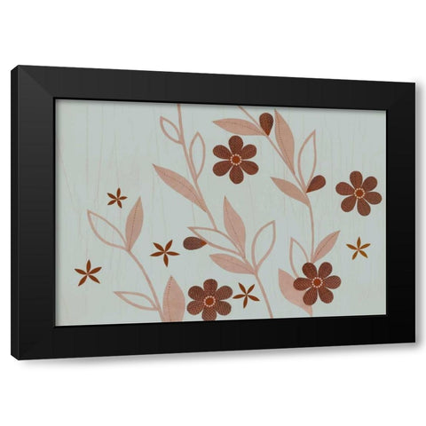 A Bronze Summers Day II Black Modern Wood Framed Art Print by Design Show