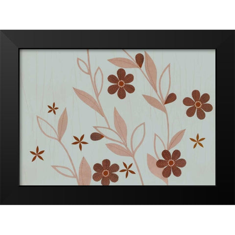 A Bronze Summers Day II Black Modern Wood Framed Art Print by Design Show