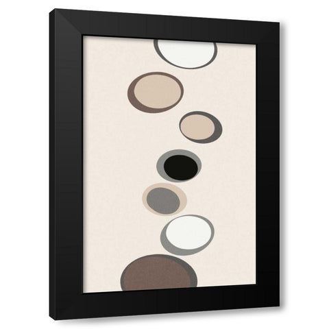Imagination IV Black Modern Wood Framed Art Print with Double Matting by Design Show