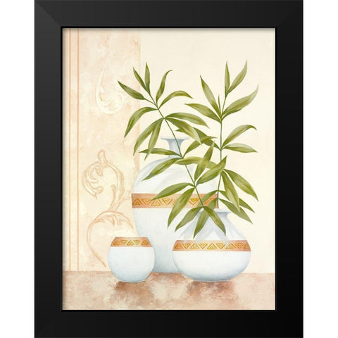 Sheer Elegance II Black Modern Wood Framed Art Print by Sedalia, David