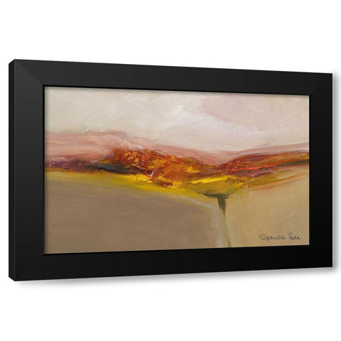 HEAVEN AND EARTH I Black Modern Wood Framed Art Print by Lee, Spencer