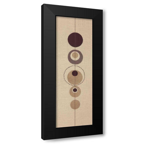 Conciousness I Black Modern Wood Framed Art Print with Double Matting by Design Show