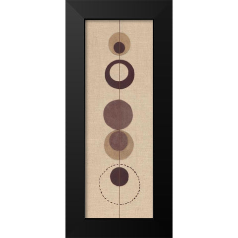 Conciousness II Black Modern Wood Framed Art Print by Design Show