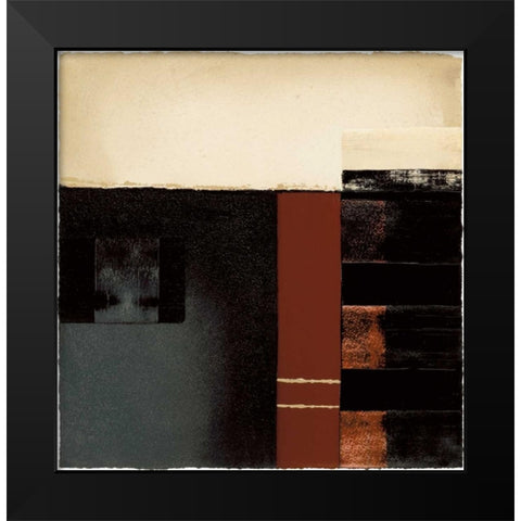 Moccha Black Modern Wood Framed Art Print by Carter, Brad