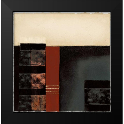Latte Black Modern Wood Framed Art Print by Carter, Brad