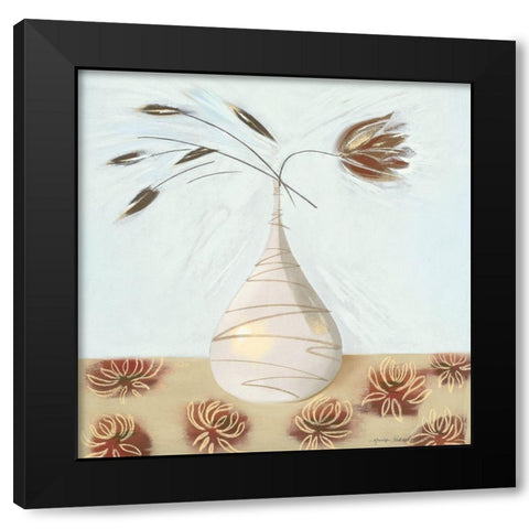 CO COA II Black Modern Wood Framed Art Print with Double Matting by Robertson, Marilyn