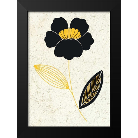 Champagne Supernova I Black Modern Wood Framed Art Print by Design Show