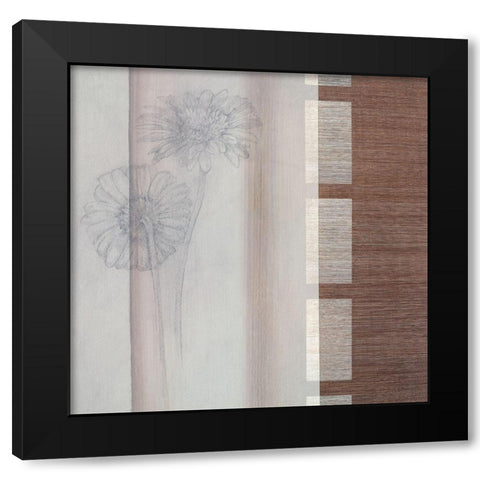 Odeur I Black Modern Wood Framed Art Print by Verbeek-Van Den Broek