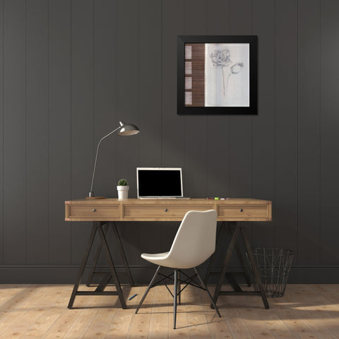 Odeur II Black Modern Wood Framed Art Print by Verbeek-Van Den Broek