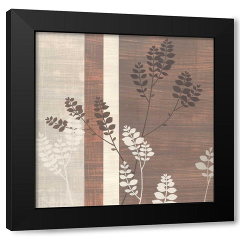 On The Breeze I Black Modern Wood Framed Art Print by Design Show