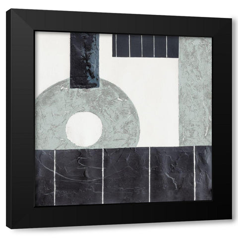 Life Saver I Black Modern Wood Framed Art Print by Jones, Daniel
