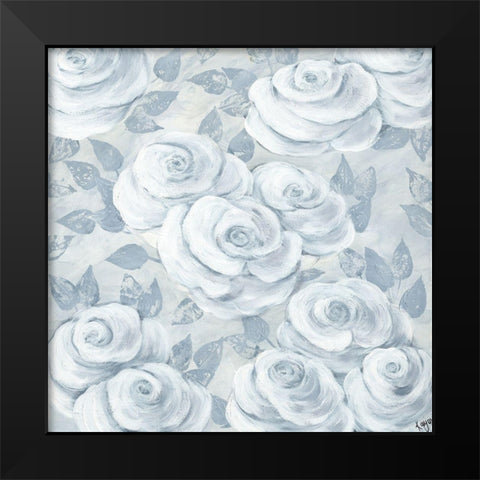 Timeless Elegance I Black Modern Wood Framed Art Print by Lake, Kaye