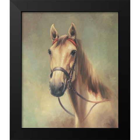 I am the King Black Modern Wood Framed Art Print by Pila