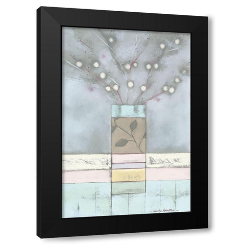 COLOUR PALETTE I Black Modern Wood Framed Art Print by Robertson, Marilyn