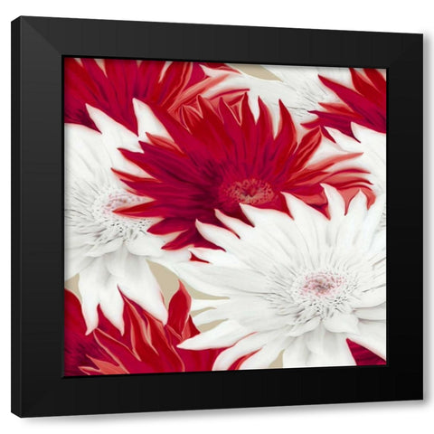 Elation I Black Modern Wood Framed Art Print with Double Matting by Scaffardi, Sally