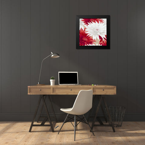 Elation II Black Modern Wood Framed Art Print by Scaffardi, Sally