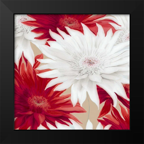 Elation II Black Modern Wood Framed Art Print by Scaffardi, Sally