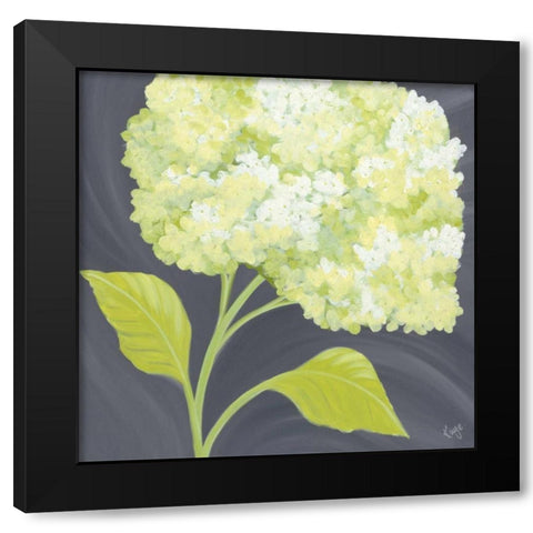 Forever Green I Black Modern Wood Framed Art Print by Lake, Kaye