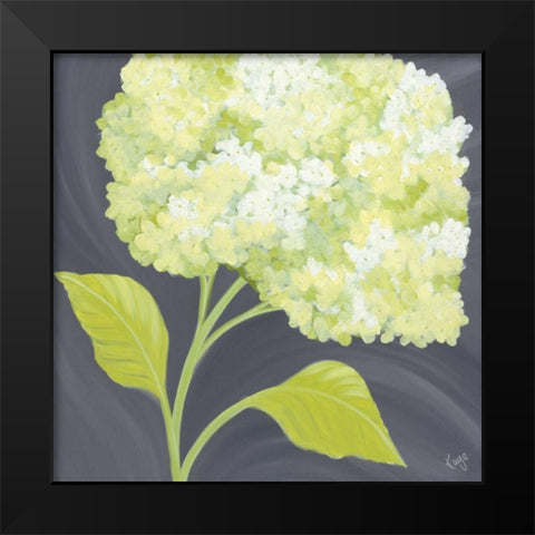 Forever Green I Black Modern Wood Framed Art Print by Lake, Kaye