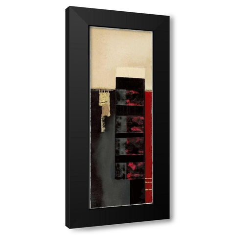 Street Life II Black Modern Wood Framed Art Print with Double Matting by Carter, Brad