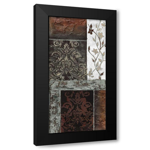 Lateral Thinking I Black Modern Wood Framed Art Print by Carter, Brad