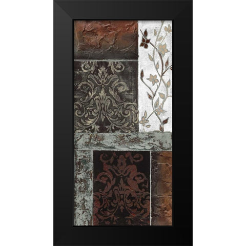 Lateral Thinking I Black Modern Wood Framed Art Print by Carter, Brad