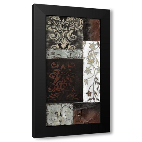 Lateral Thinking II Black Modern Wood Framed Art Print with Double Matting by Carter, Brad