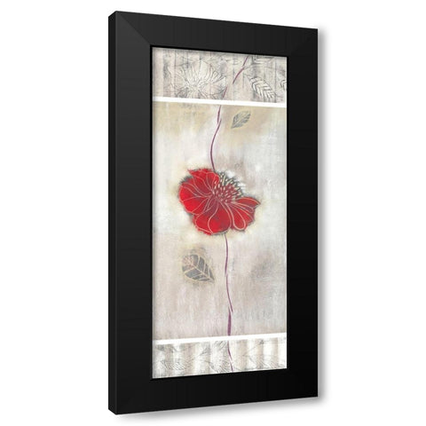 LINEN I Black Modern Wood Framed Art Print by Robertson, Marilyn
