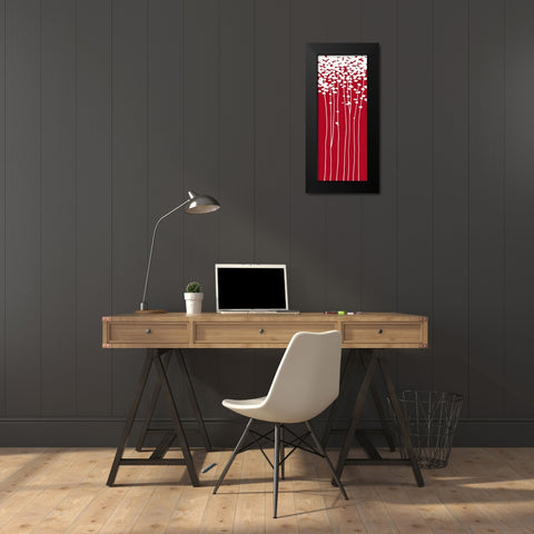 Summers Bounty II Black Modern Wood Framed Art Print by Sakai, Takashi