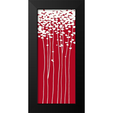 Summers Bounty II Black Modern Wood Framed Art Print by Sakai, Takashi