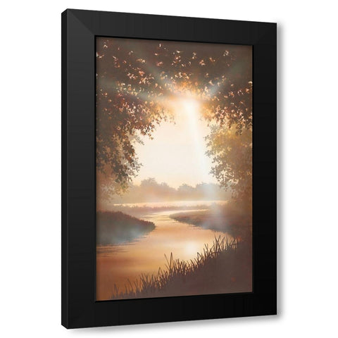 EARLY SPRING II Black Modern Wood Framed Art Print by Walsh, Peter