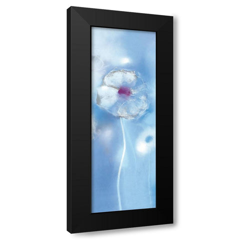 HIMALAYAN BLUE I Black Modern Wood Framed Art Print by Robertson, Marilyn