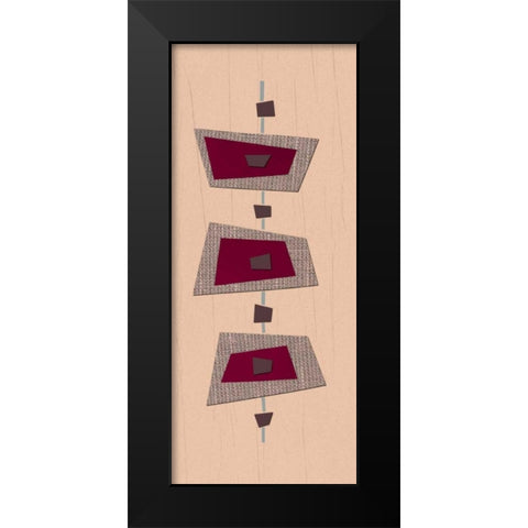 A Sense Of Time II Black Modern Wood Framed Art Print by Design Show