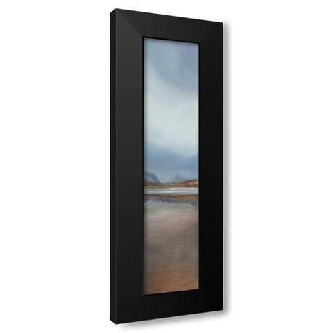 The Comong Storm Black Modern Wood Framed Art Print by Dworok, Peter