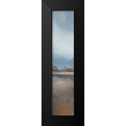 The Comong Storm Black Modern Wood Framed Art Print by Dworok, Peter