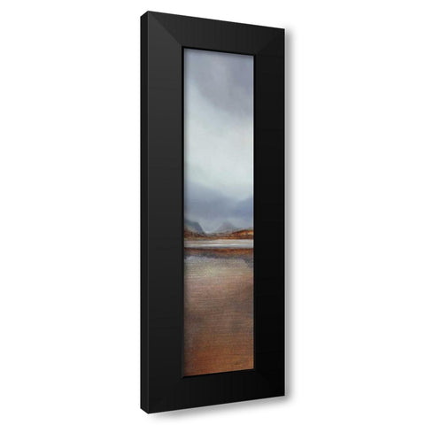 The Passing Storm Black Modern Wood Framed Art Print with Double Matting by Dworok, Peter