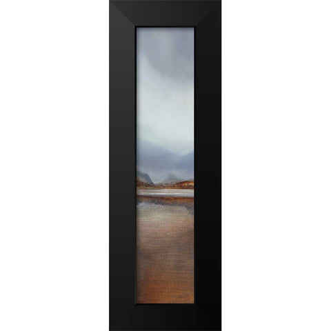 The Passing Storm Black Modern Wood Framed Art Print by Dworok, Peter