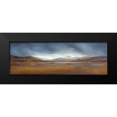 Distant Horizons II Black Modern Wood Framed Art Print by Dworok, Peter