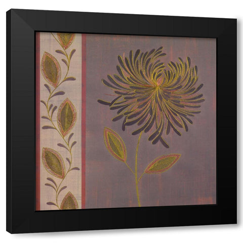 OPULENT I Black Modern Wood Framed Art Print by Design Show