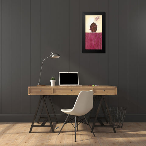 CHOCOLATE I Black Modern Wood Framed Art Print by Robertson, Marilyn
