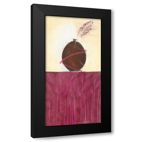 CHOCOLATE I Black Modern Wood Framed Art Print by Robertson, Marilyn