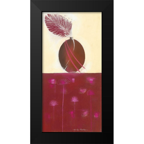 CHOCOLATE II Black Modern Wood Framed Art Print by Robertson, Marilyn